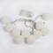 Гирлянда "Шарики - снежки" 3 м 10 диодов, цвет белый NEON-NIGHT, 303-075